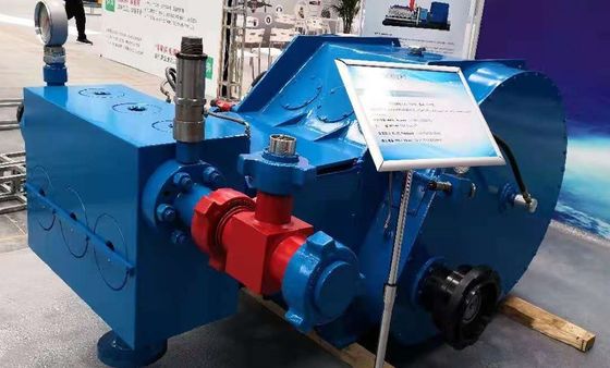 1500HP फ्रैक्चर पंप प्रवाह के साथ 150m³ / H (2500L / मिनट), दबाव 110MPa (15950psi)
